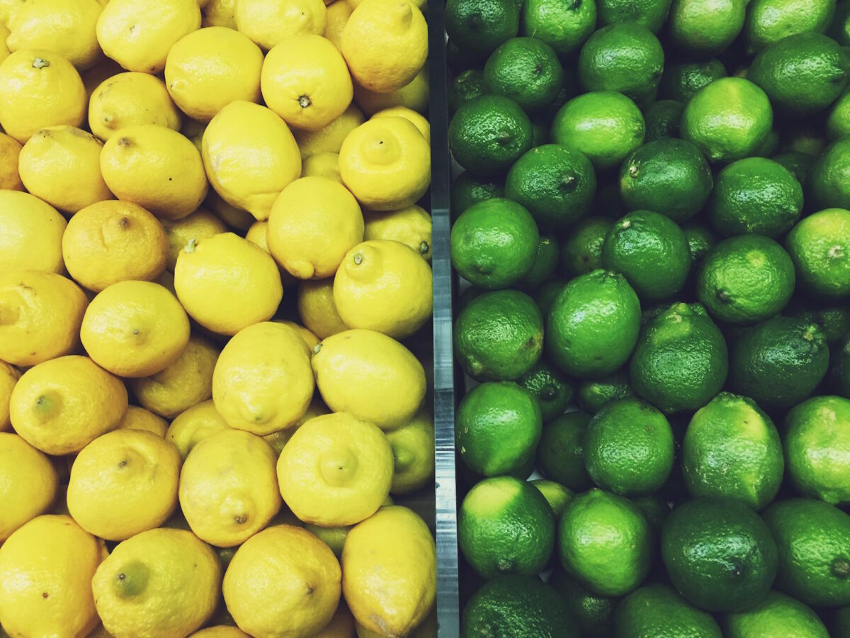 Lemons and limes